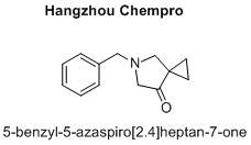 5-benzyl-5-azaspiro[2.4]heptan-7-one