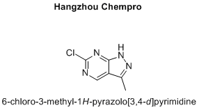 6-chloro-3-methyl-1H-pyrazolo[3,4-d]pyrimidine