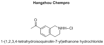 1-(1,2,3,4-tetrahydroisoquinolin-7-yl)ethanone hydrochloride