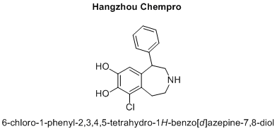 6-chloro-1-phenyl-2,3,4,5-tetrahydro-1H-benzo[d]azepine-7,8-diol