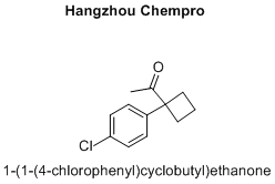 1-(1-(4-chlorophenyl)cyclobutyl)ethanone