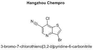 3-bromo-7-chlorothieno[3,2-b]pyridine-6-carbonitrile