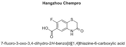 7-fluoro-3-oxo-3,4-dihydro-2H-benzo[b][1,4]thiazine-6-carboxylic acid