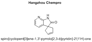 spiro[cyclopent[3]ene-1,3'-pyrrolo[2,3-b]pyridin]-2'(1'H)-one