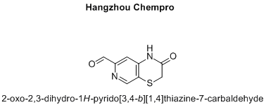 2-oxo-2,3-dihydro-1H-pyrido[3,4-b][1,4]thiazine-7-carbaldehyde