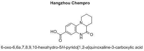 6-oxo-6,6a,7,8,9,10-hexahydro-5H-pyrido[1,2-a]quinoxaline-3-carboxylic acid