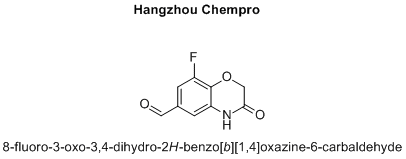 8-fluoro-3-oxo-3,4-dihydro-2H-benzo[b][1,4]oxazine-6-carbaldehyde