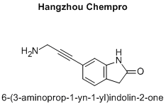 6-(3-aminoprop-1-yn-1-yl)indolin-2-one