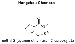 methyl 2-(cyanomethyl)furan-3-carboxylate