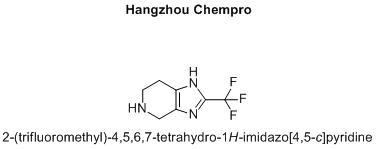 2-(trifluoromethyl)-4,5,6,7-tetrahydro-1H-imidazo[4,5-c]pyridine