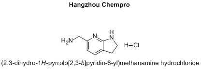 (2,3-dihydro-1H-pyrrolo[2,3-b]pyridin-6-yl)methanamine hydrochloride