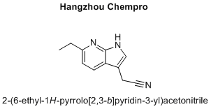 2-(6-ethyl-1H-pyrrolo[2,3-b]pyridin-3-yl)acetonitrile