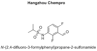 N-(2,4-difluoro-3-formylphenyl)propane-2-sulfonamide