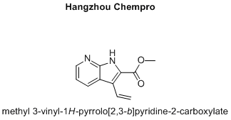 methyl 3-vinyl-1H-pyrrolo[2,3-b]pyridine-2-carboxylate