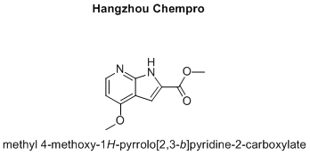 methyl 4-methoxy-1H-pyrrolo[2,3-b]pyridine-2-carboxylate