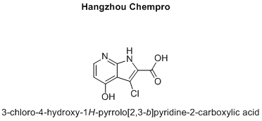 3-chloro-4-hydroxy-1H-pyrrolo[2,3-b]pyridine-2-carboxylic acid