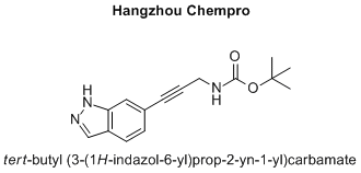 tert-butyl (3-(1H-indazol-6-yl)prop-2-yn-1-yl)carbamate