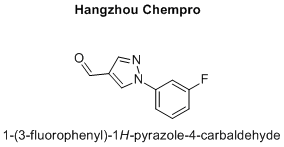 1-(3-fluorophenyl)-1H-pyrazole-4-carbaldehyde