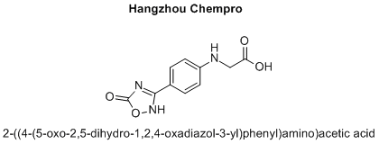 2-((4-(5-oxo-2,5-dihydro-1,2,4-oxadiazol-3-yl)phenyl)amino)acetic acid