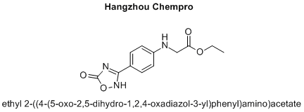 ethyl 2-((4-(5-oxo-2,5-dihydro-1,2,4-oxadiazol-3-yl)phenyl)amino)acetate