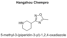 5-methyl-3-(piperidin-3-yl)-1,2,4-oxadiazole