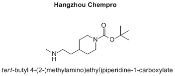 tert-butyl 4-(2-(methylamino)ethyl)piperidine-1-carboxylate