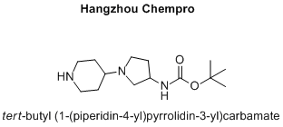 tert-butyl (1-(piperidin-4-yl)pyrrolidin-3-yl)carbamate