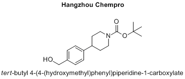 tert-butyl 4-(4-(hydroxymethyl)phenyl)piperidine-1-carboxylate