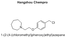 1-(2-(4-(chloromethyl)phenoxy)ethyl)azepane