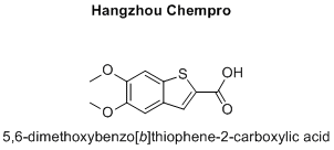 5,6-dimethoxybenzo[b]thiophene-2-carboxylic acid