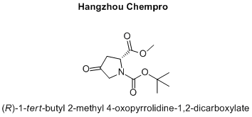 (R)-1-tert-butyl 2-methyl 4-oxopyrrolidine-1,2-dicarboxylate