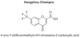 4-oxo-7-(trifluoromethyl)-4H-chromene-2-carboxylic acid