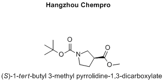 (S)-1-tert-butyl 3-methyl pyrrolidine-1,3-dicarboxylate