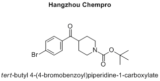 tert-butyl 4-(4-bromobenzoyl)piperidine-1-carboxylate