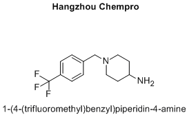 1-(4-(trifluoromethyl)benzyl)piperidin-4-amine