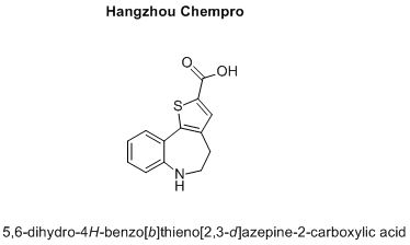 5,6-dihydro-4H-benzo[b]thieno[2,3-d]azepine-2-carboxylic acid