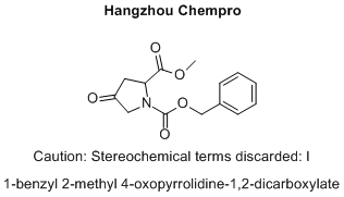 1-benzyl 2-methyl 4-oxopyrrolidine-1,2-dicarboxylate