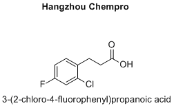 3-(2-chloro-4-fluorophenyl)propanoic acid