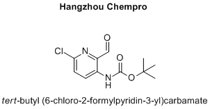 tert-butyl (6-chloro-2-formylpyridin-3-yl)carbamate