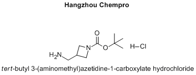 tert-butyl 3-(aminomethyl)azetidine-1-carboxylate hydrochloride