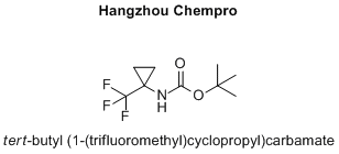 tert-butyl (1-(trifluoromethyl)cyclopropyl)carbamate