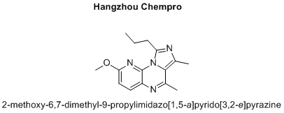 2-methoxy-6,7-dimethyl-9-propylimidazo[1,5-a]pyrido[3,2-e]pyrazine