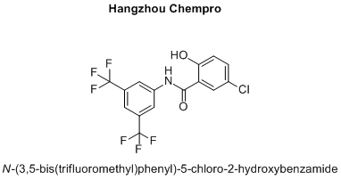 N-(3,5-bis(trifluoromethyl)phenyl)-5-chloro-2-hydroxybenzamide