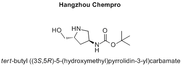 tert-butyl ((3S,5R)-5-(hydroxymethyl)pyrrolidin-3-yl)carbamate