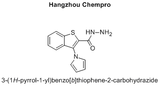 3-(1H-pyrrol-1-yl)benzo[b]thiophene-2-carbohydrazide