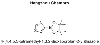 4-(4,4,5,5-tetramethyl-1,3,2-dioxaborolan-2-yl)thiazole