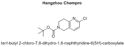 tert-butyl 2-chloro-7,8-dihydro-1,6-naphthyridine-6(5H)-carboxylate