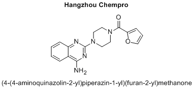 (4-(4-aminoquinazolin-2-yl)piperazin-1-yl)(furan-2-yl)methanone