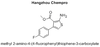 methyl 2-amino-4-(4-fluorophenyl)thiophene-3-carboxylate