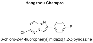 6-chloro-2-(4-fluorophenyl)imidazo[1,2-b]pyridazine